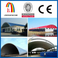 Curved Roofing Arching Steel Sheet Building Machine